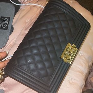 Black purse